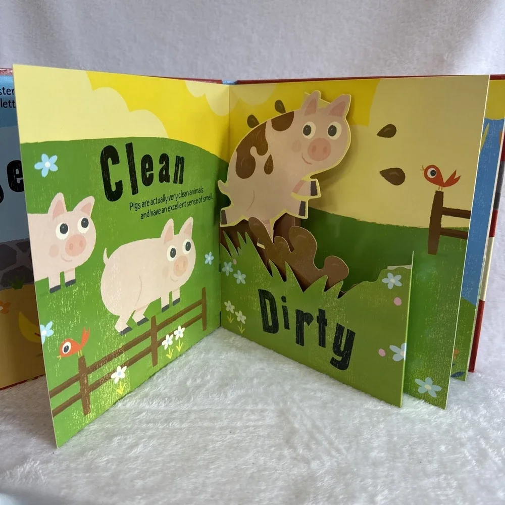 Farm POP Scholastic Pop Up Book Ages 3‎ Up Interactive Learning Fun